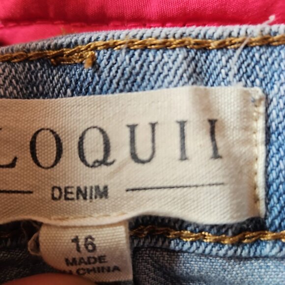 eloquii denim shorts - Picture 4 of 4